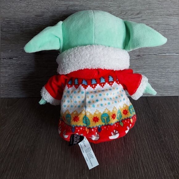 Star Wars Mandalorian Grogu the Child 8" Baby Yoda Plush Disney Holiday Mattel - Picture 2 of 6